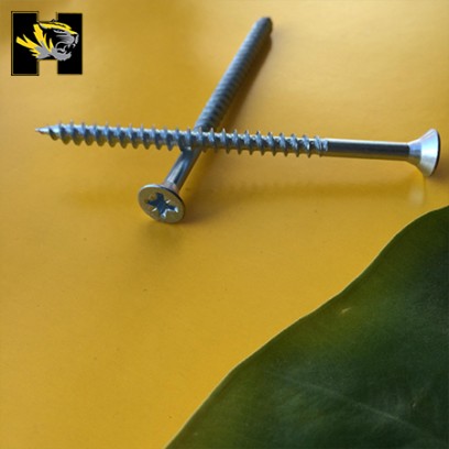 Chipboard Parafuso, Parafuso de madeira, MDF Parafuso, Fiber Board Parafuso, DIN7505 Chipboard Screw